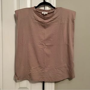 NWOT Padded Shoulder Tank